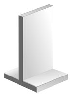 Стеллаж Stahler островной ДСП Н=1600 L=1000