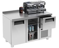 Холодильный стол T57 M2-1 0430-1(2)9 (COFFEE BAR-250 Carboma INOX)