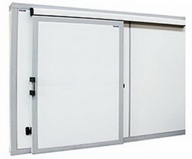 Откатная дверь 2400х2560 (100 мм)