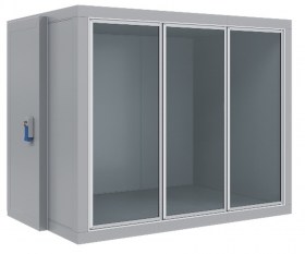 Холодильная камера со стеклянным фронтом Polair КХН-6,61 (-15...-23°C)