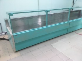 Холодильная витрина Bern Cube ВУ44Р-2500 (рыба на льду)
