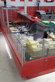 Холодильная витрина Айсберг Айс Куб-УОн90в Вынос (наруж.угол)