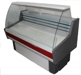 Холодильная витрина Айсберг Спарта СП 1,0 (с подтоварником) с полочкой