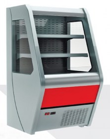 Полувертикальная холодильная витрина F 13-07 VM 1,0 -2 (Carboma 1260/700 ВХСп-1,0)